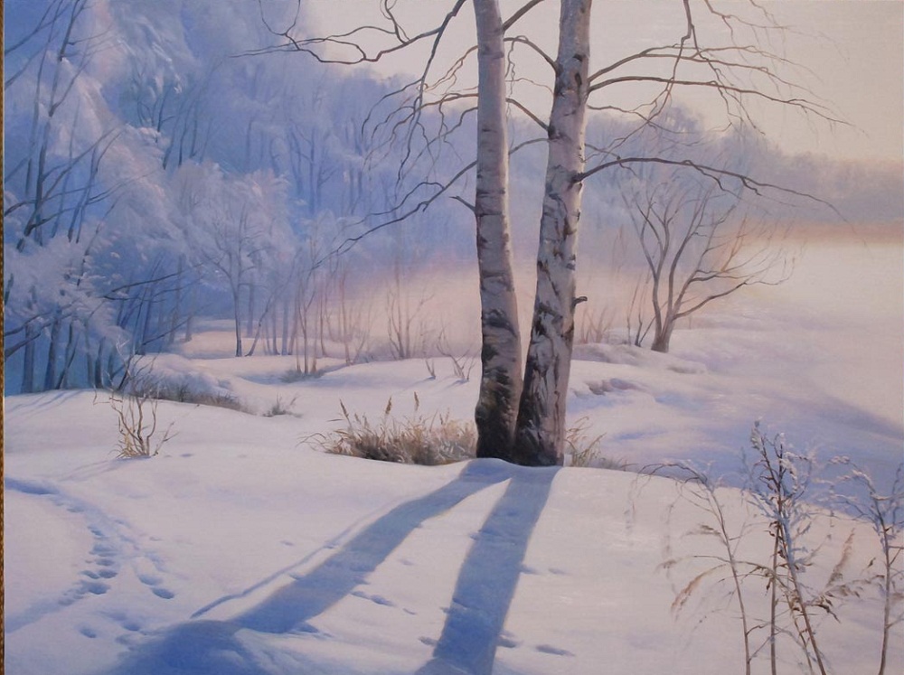 Пейзажи украинского художника Виктора Долгополова