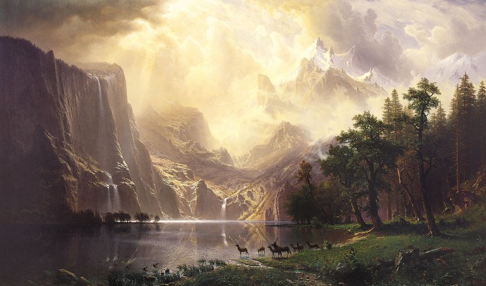 художник Albert Bierstadt - 03