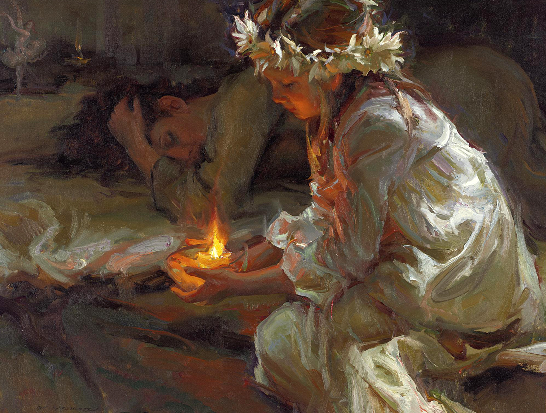 Эмоциональные картины американского художника Daniel F. Gerhartz