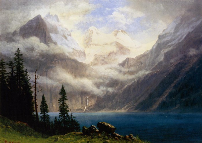 художник Albert Bierstadt - 11
