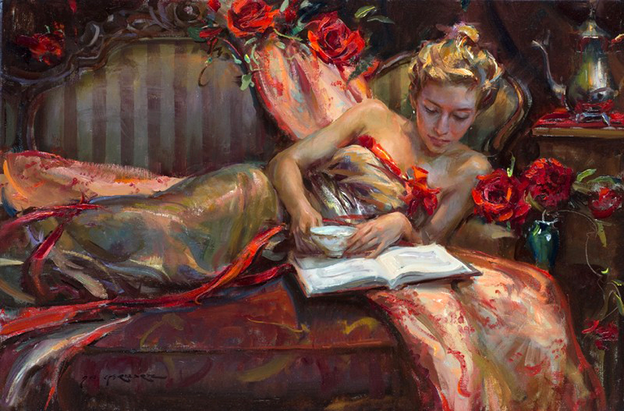 Эмоциональные картины американского художника Daniel F. Gerhartz