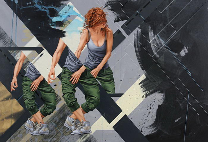 Фрагментарные картины James Bullough