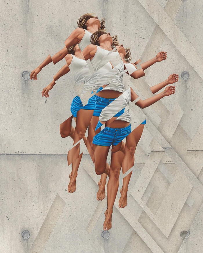 Фрагментарные картины James Bullough