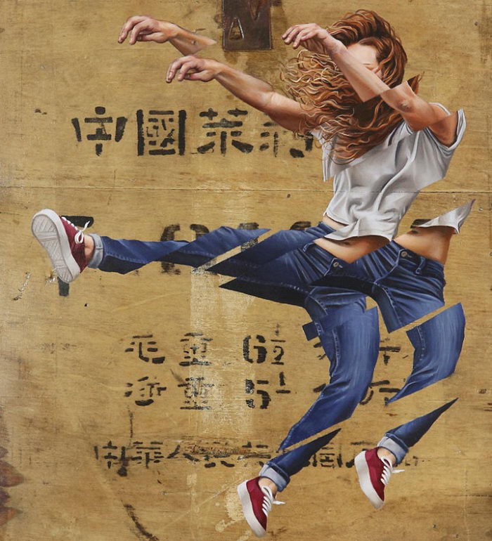 Фрагментарные картины James Bullough