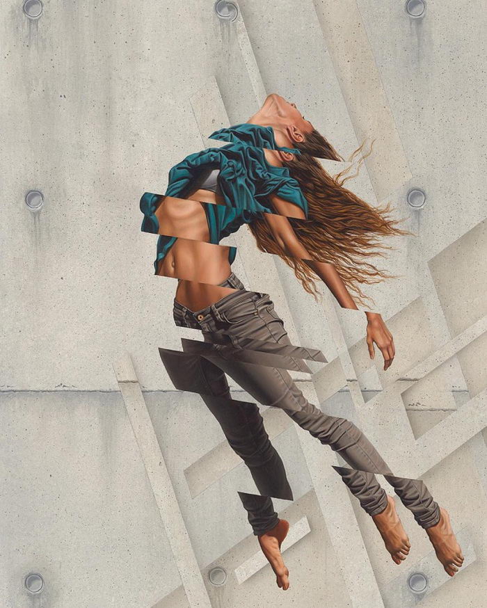 Фрагментарные картины James Bullough