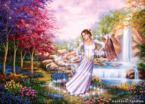 Райские картины духовного мира и описание Царства Бога