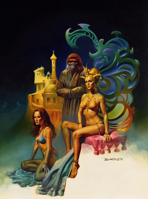 Творчество Бориса Валеджо (( Boris Vallejo) -- фэнтези-миры, полные красоты, секса и опасностей