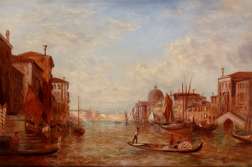 Венеция в живописи.
