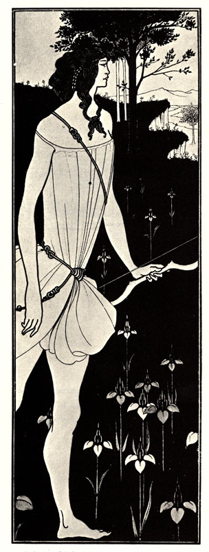 Обри Бердслей (Beardsley). Графика стиля модерн.