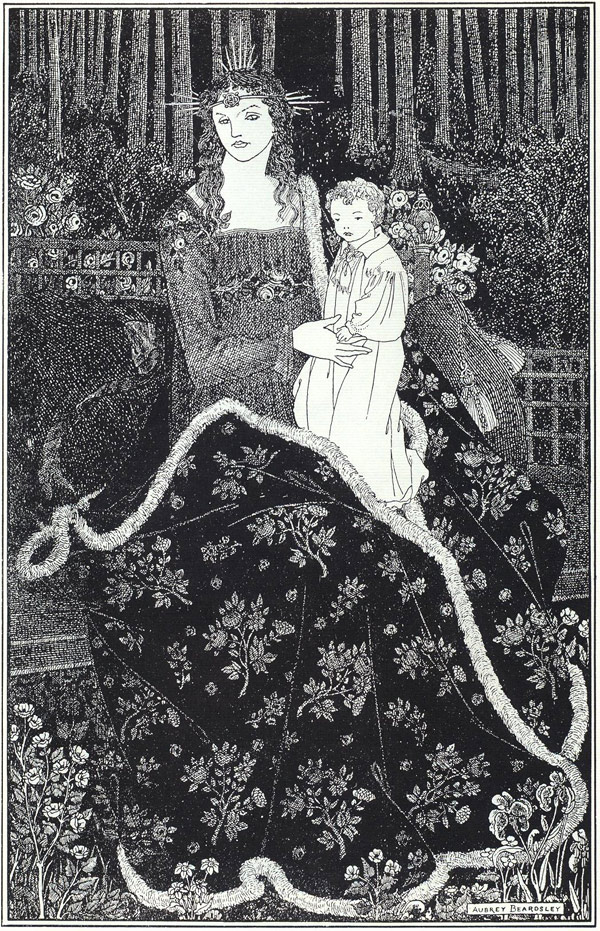 Обри Бердслей (Beardsley). Графика стиля модерн.