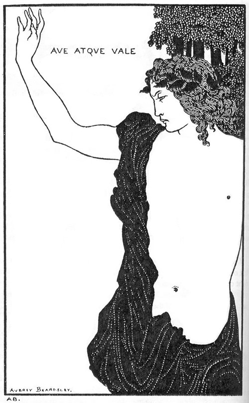 Обри Бердслей (Beardsley). Графика стиля модерн.