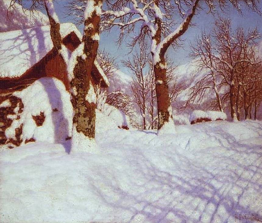 Возвращение. Ivan Fedorovich Choultse. Иван Федорович Шультце.