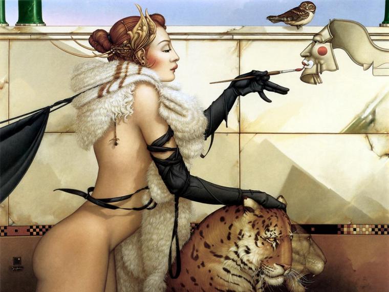 Магические картины Michael Parkes