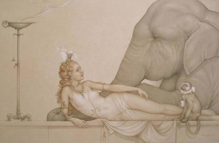 Магические картины Michael Parkes