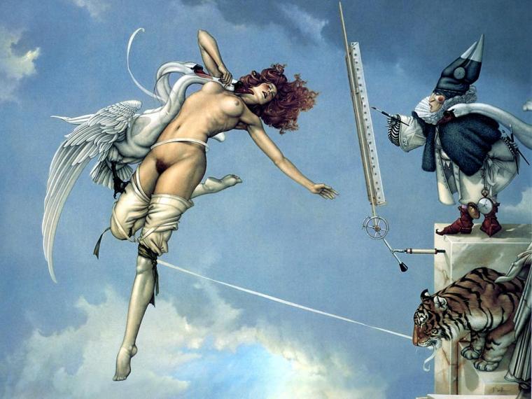 Магические картины Michael Parkes