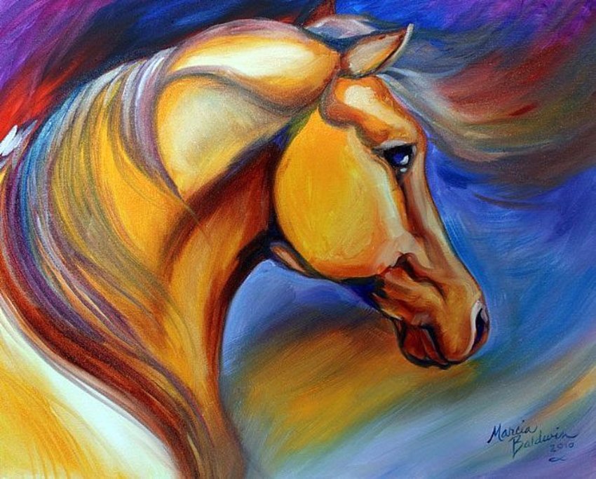 Картины лошадей