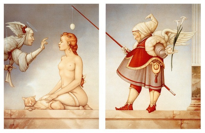 Магические картины Michael Parkes