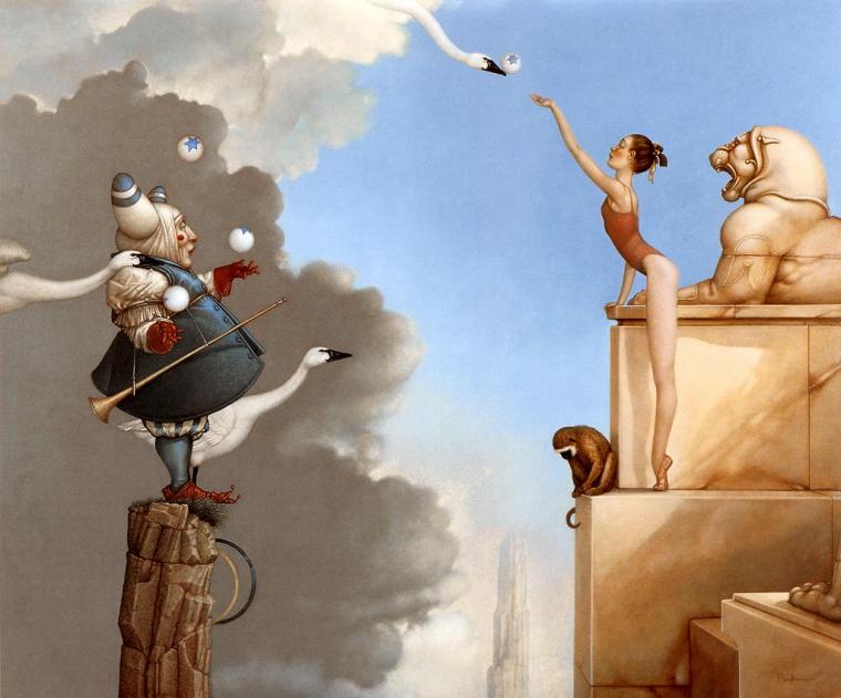 Магические картины Michael Parkes