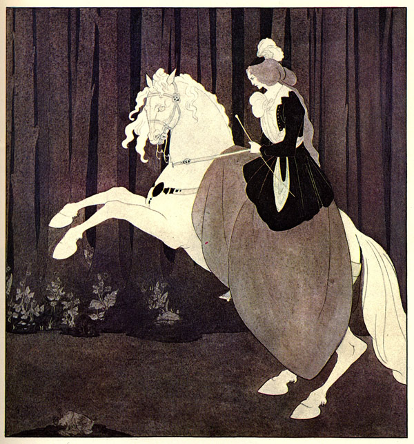 Обри Бердслей (Beardsley). Графика стиля модерн.