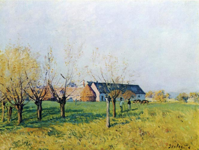 Альфред Сислей (Alfred Sisley) 1839-1899