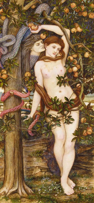 John Roddam Spencer Stanhope. Искушение Евы