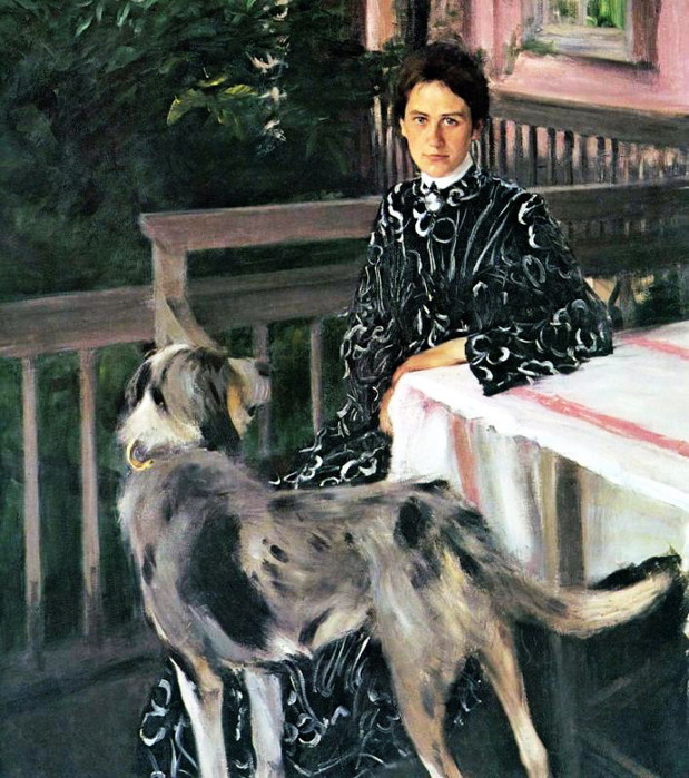 Портрет Юлии Евстафьевны Кустодиевой 1903 (619x700, 140Kb)