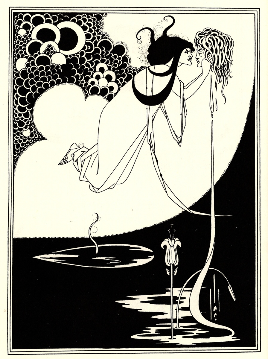 Обри Бердслей (Beardsley). Графика стиля модерн.