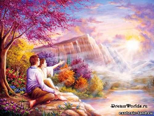 Райские картины духовного мира и описание Царства Бога