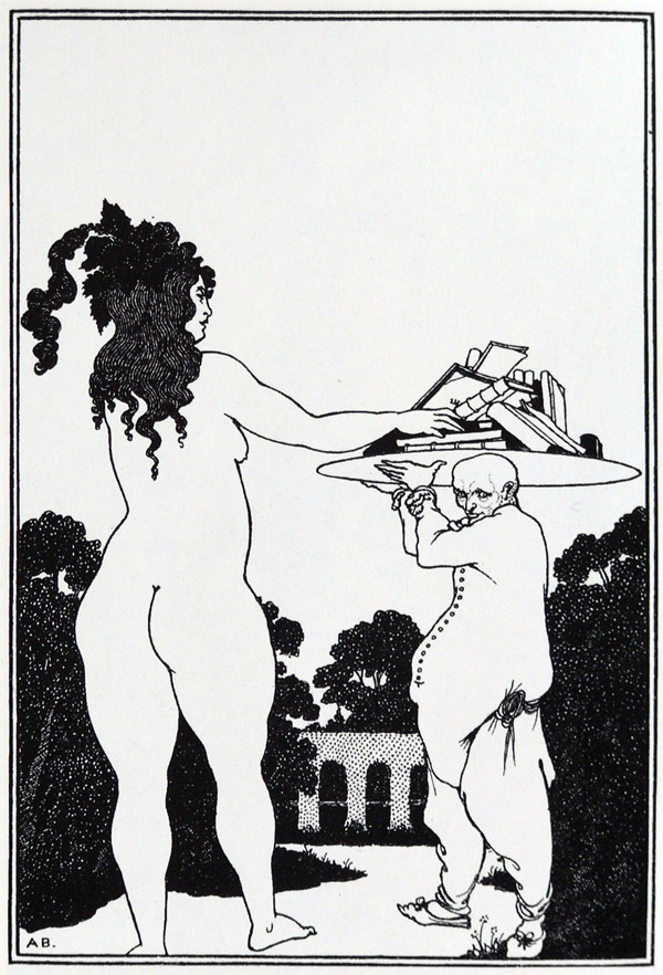 Обри Бердслей (Beardsley). Графика стиля модерн.