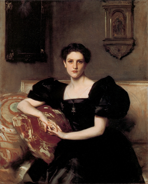 Элизабет Винтроп Чанлер. 1893. Автор: Джон Сингер Сарджент.