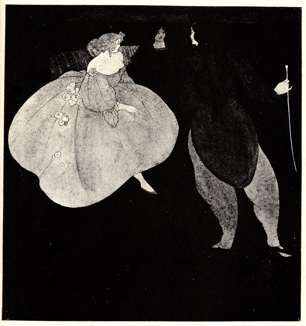 Обри Бердслей (Beardsley). Графика стиля модерн.