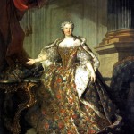 <b>ТОКЕ ЛУИ Мария Лещинска, королева Франции, жена Людовика XV, 1740</b>