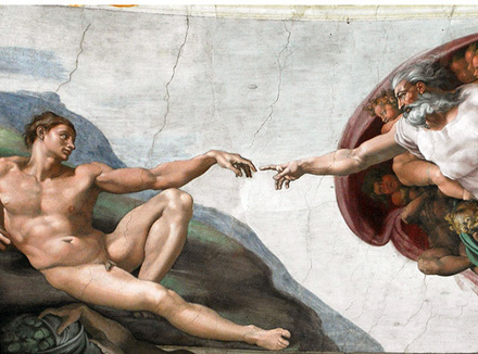 О чем говорит мне эта картина? «Сотворение Адама» Микеланджело Буонарроти