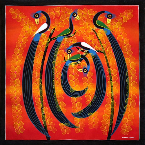 Tingatinga - жанр африканской живописи (69 работ)
