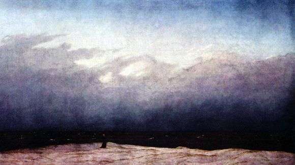 Описание картины Каспара Давида Фридриха «Монах у моря»