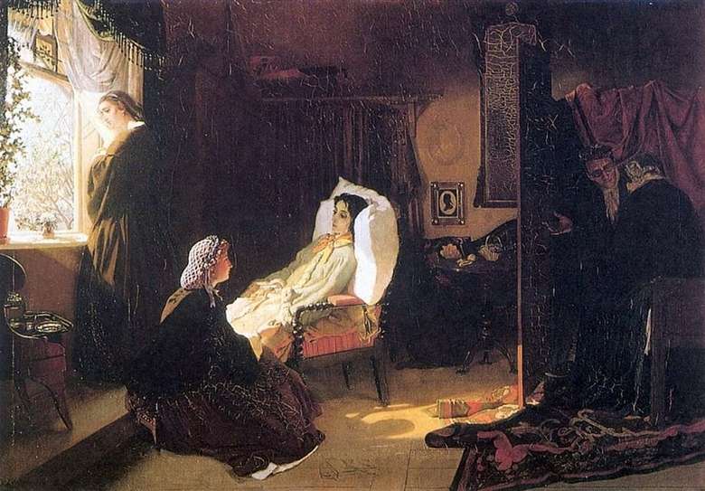 Описание картины Михаила Клодта «Последняя весна» (1861)