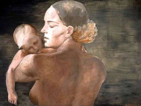 Описание картины Александра Дейнека «Мать»
