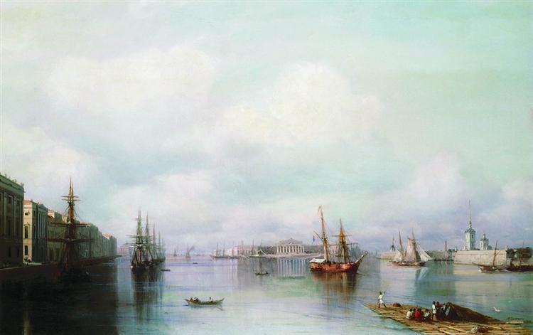 Ajvazovskij-Ivan-vid-peterburga