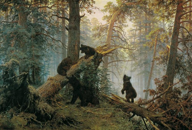 Shishkin-Ivan-utro-v-sosnovom-lesu