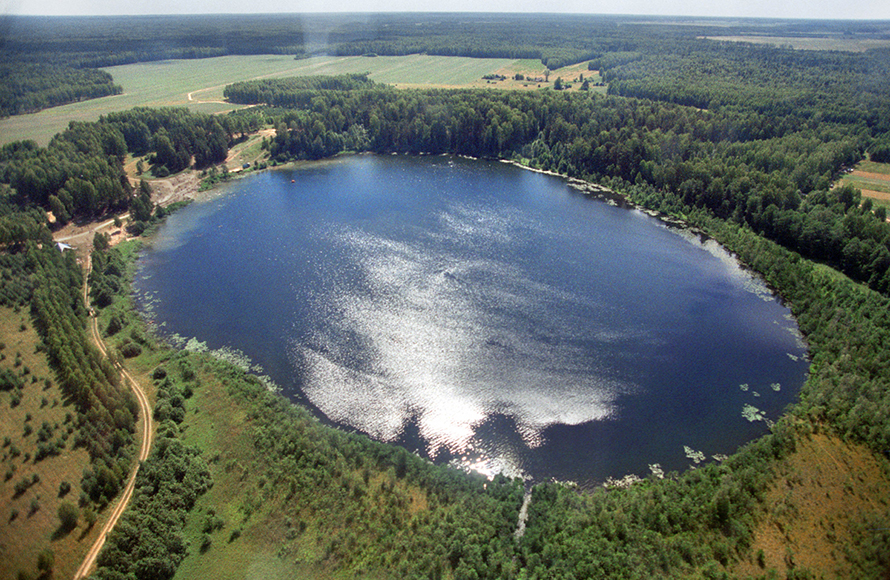 Озеро Светлояр в Нижегородской области, 1999 год