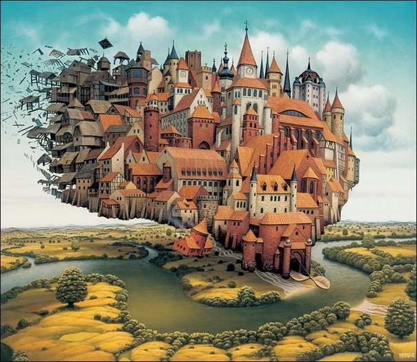 Завораживающие картины художника Jacek Yerka