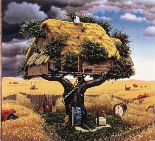 Завораживающие картины художника Jacek Yerka