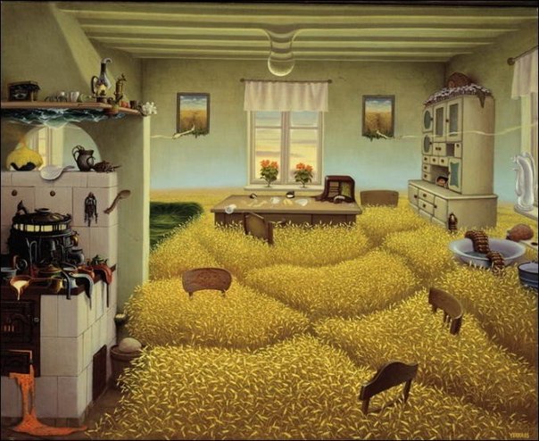 Завораживающие картины художника Jacek Yerka