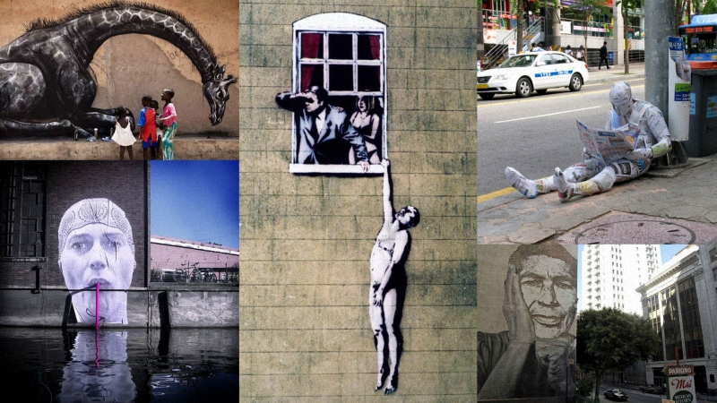 6 великих художников современного стрит-арта