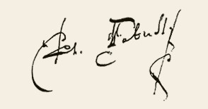 Подпись Дебюсси