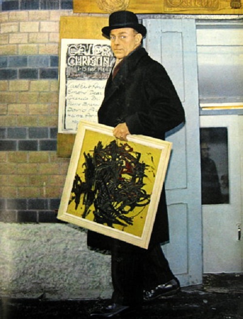 Бертил Эклёт, который купил картину Пьера Брассо. | Фото: livejournal.com.