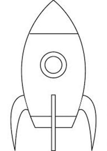 ракета раскраска12