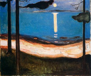 Мунк. Лунный свет (1895)
