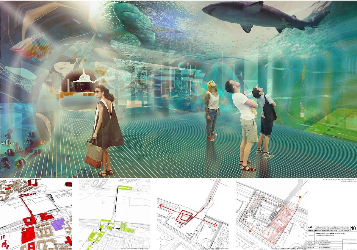 Maja Wrońska. Leisure and education in architecture – Warsaw Aquarium