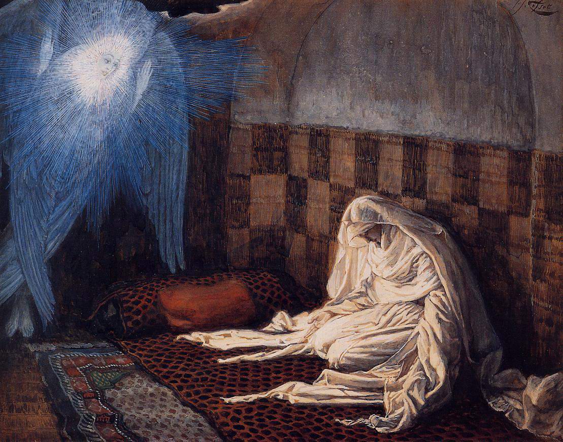 Annunciation Illustration for the Life of Christ